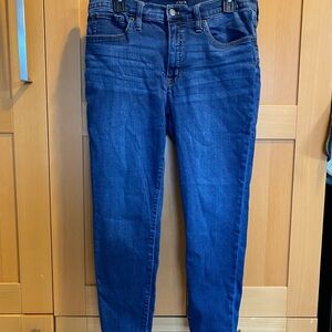 J. Crew High Rise Blue Jeans Modern Fit